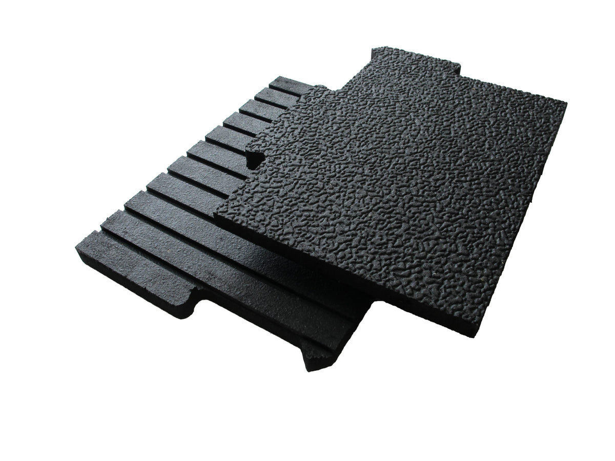Ameba Interlocking Stall Mat — 3/4" Heavy-Duty Rubber