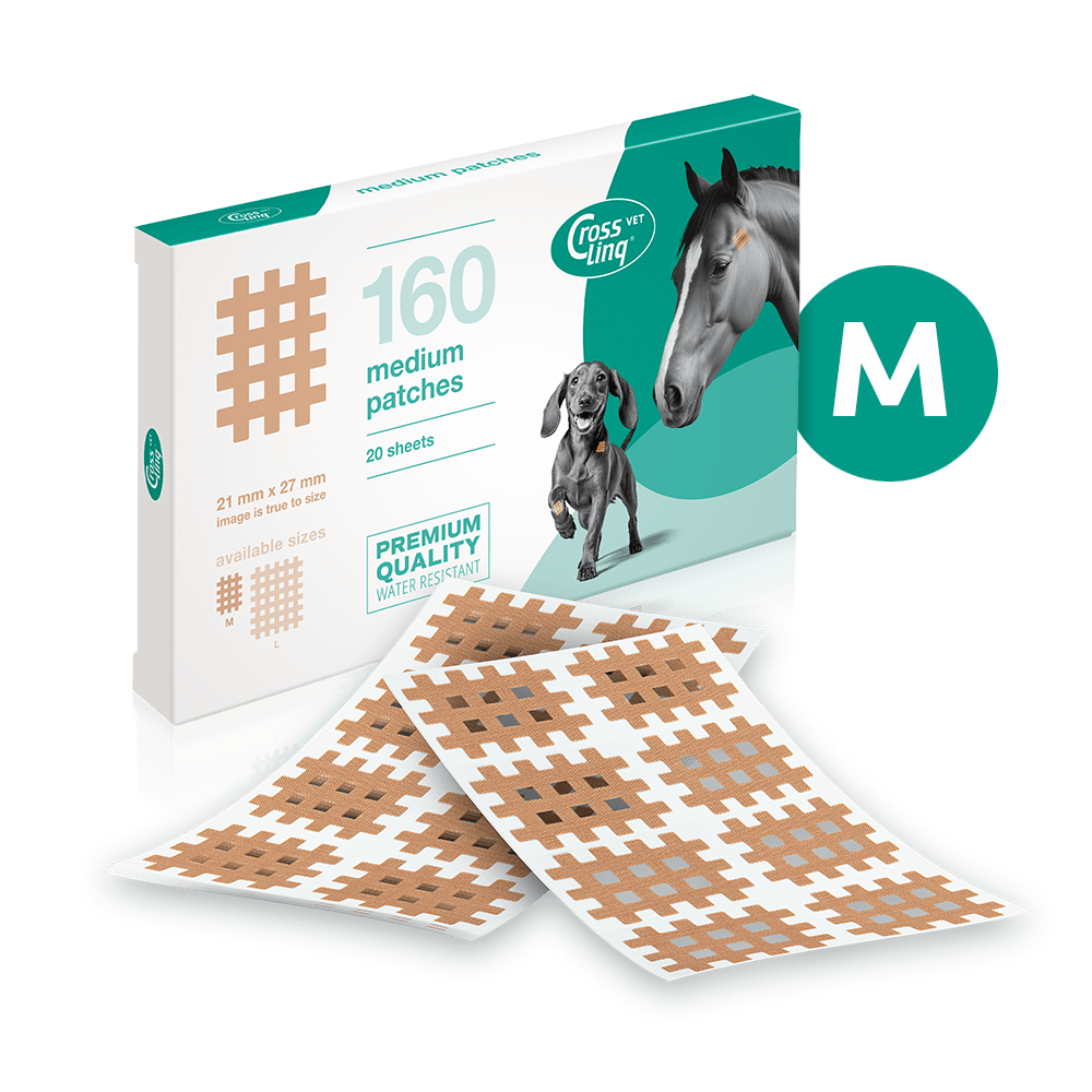 CrossLinq® Vet Cross Tape — Cross Patches for Animals