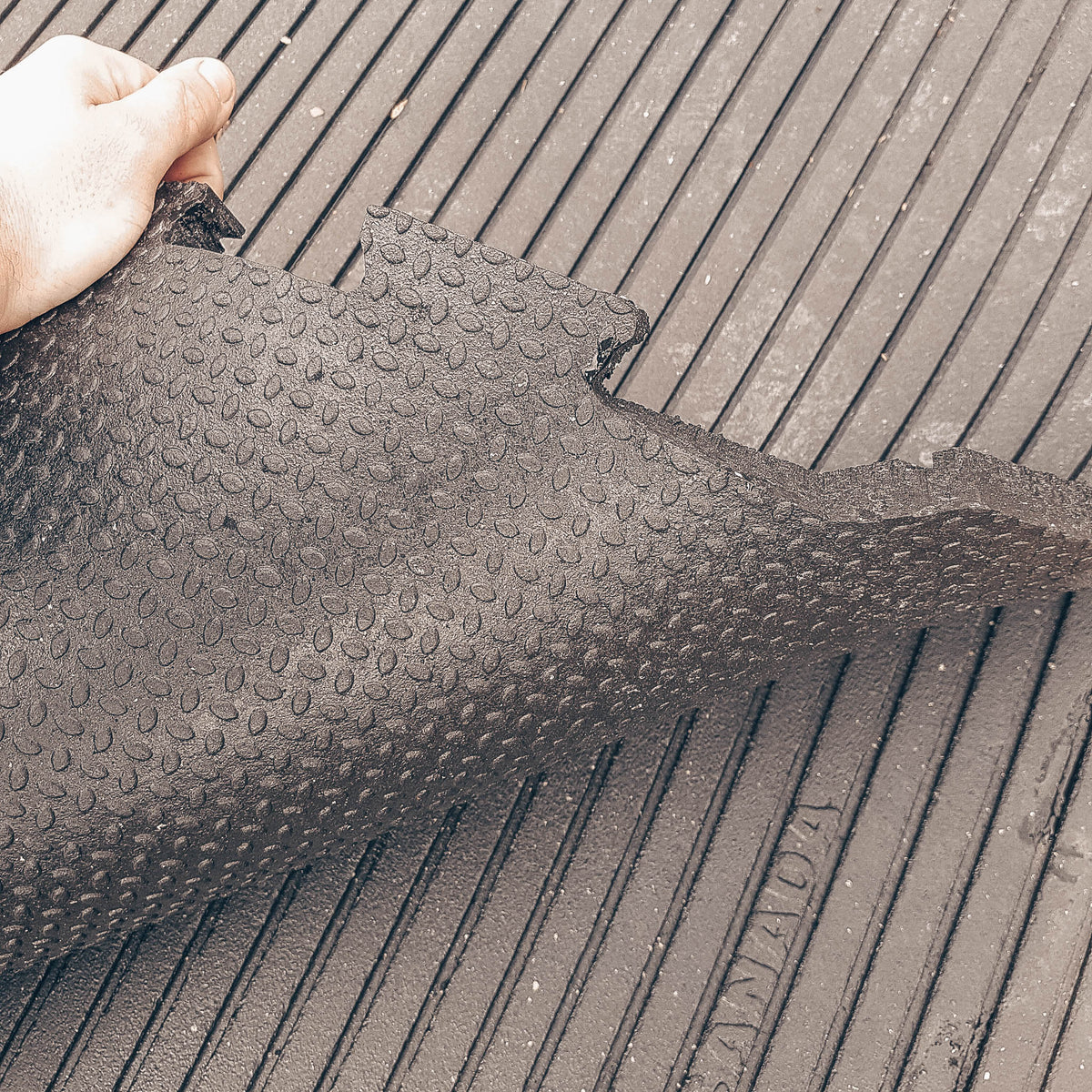 Black Stall Mats 4 x 6 Dome / Flat Farm and Barn Supply