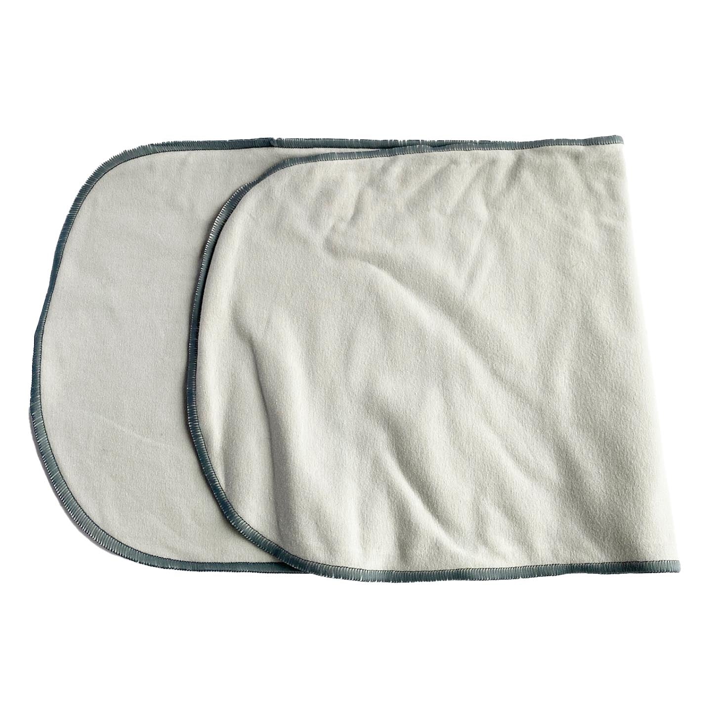 Silver poultice pad detail