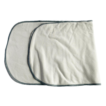 Silver poultice pad detail