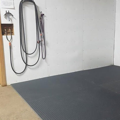 SilverTec stall mats — barn installation