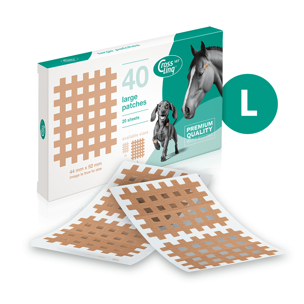 CrossLinq® Vet Cross Tape — Cross Patches for Animals
