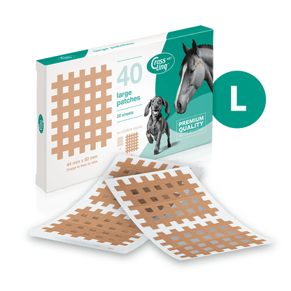 CrossLinq® Vet Cross Tape — Cross Patches for Animals