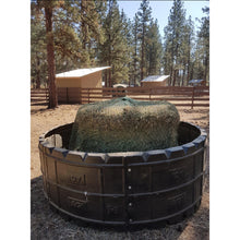 Slow Feed Hay Net Topper — Round Bale Feeder Topper
