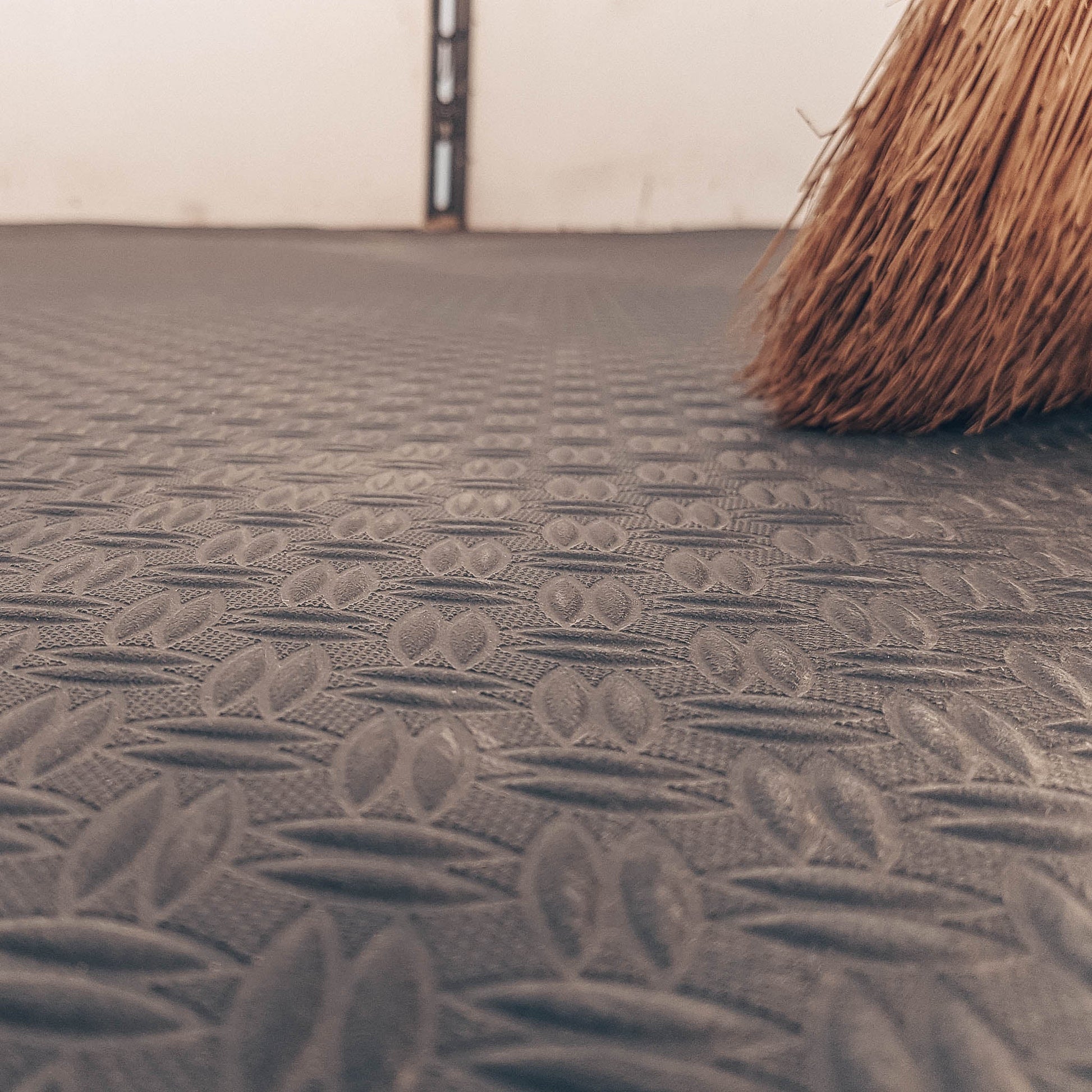 SilverTec therapeutic stall mats installed in a barn