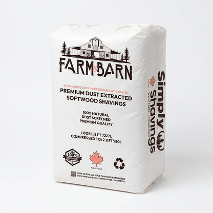 Simply Shavings™ Premium Pine Shavings — Low Dust Stall Bedding