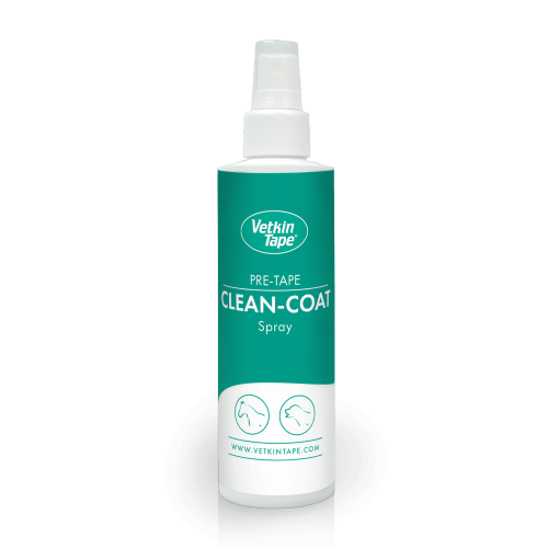VetKinTape® Spray & Clean Coat — Kinesiology Tape Prep
