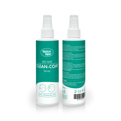 VetKinTape® Spray & Clean Coat — Kinesiology Tape Prep