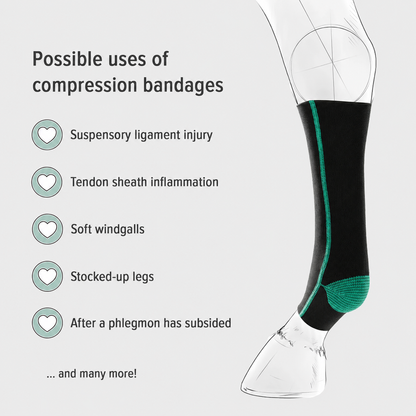 FIT Silver Compression Wraps — by EquiCrown