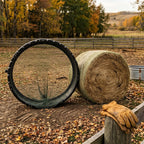 Adjustable Poly Hay Ring Feeder — 5, 6 & 7 Ft