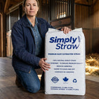 Simply Straw Bedding — 2.8 Cu Ft Bale