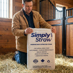 Simply Straw Bedding — 2.8 Cu Ft Bale