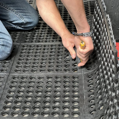 Wash Rack Mat — interlocking wash bay — photo 17