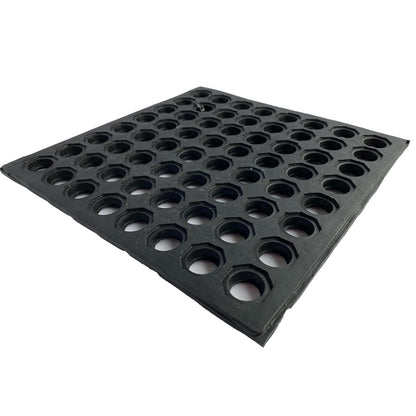 Black Wash Bay Mat