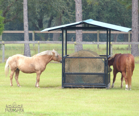 NAG Bag™ Round Bale Bag — Full Slow Feed Bag, No Ring Needed