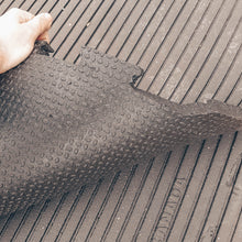 Black Stall Mats 4 x 6 Dome / Flat