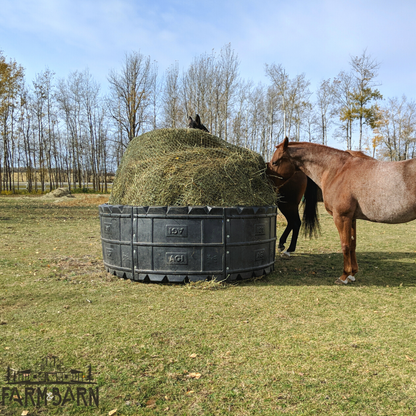 Adjustable Poly Hay Ring Feeder