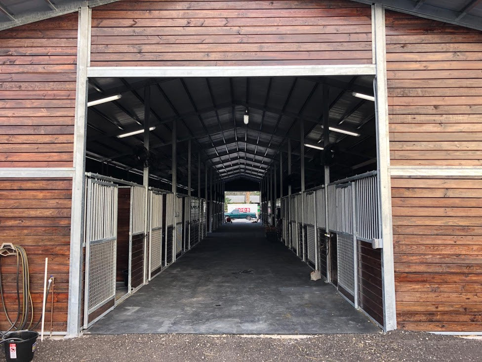 Black Stall Mats - Classic Flat Mat