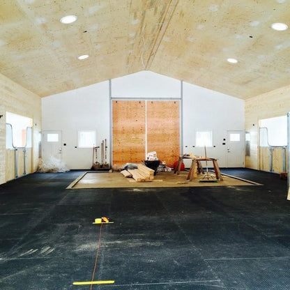 Black Stall Mats 4 x 6 Dome / Flat