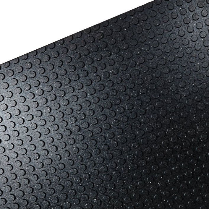 4 x 6 Black Stall Mats - Button / Flat Surface